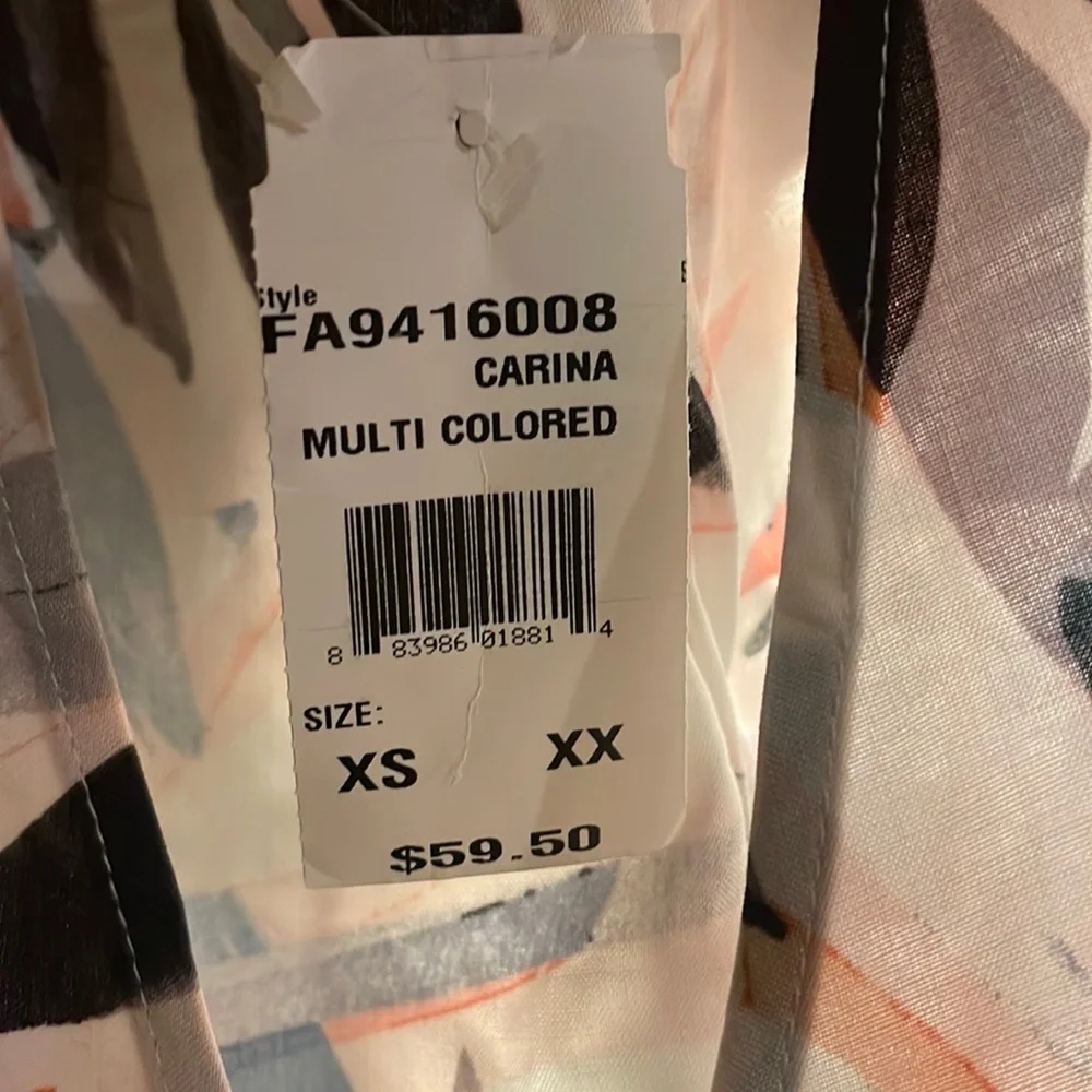 O’Neill🏝️ Carina Wrap Dress NWT! Size XS Hi LO - Picture 6 of 12